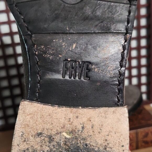 Frye Suede Lace Up Combat Boot - Picture 9 of 9